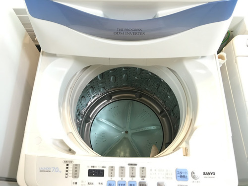 【送料無料】【2011年製】【美品】【激安】SANYO　洗濯機　ASW-700SB