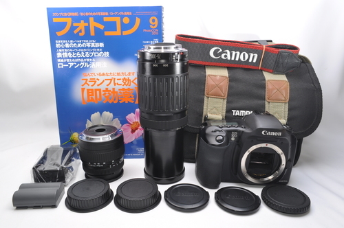 ★★★完売★★★　　●付属品多数●極上品 Canon キャノン EOS 10D Ｗレンズ #61