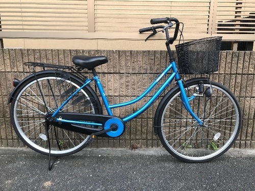 【販売済】【360】【整備済】軽快車　26インチ　シングルギヤ　ダイナモライト【7000円】