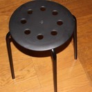 IKEA椅子10脚セット　黒　