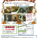 10月23日保護犬猫譲渡会開催