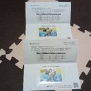  【送料無料】2017年6月期限　ディズニーリゾート株主優待券2枚セット