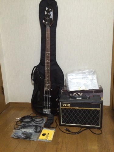 【美品】Ibanezベース入門セット＋voxアンプ