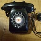 中古黒電話機　日本電信電話公社製