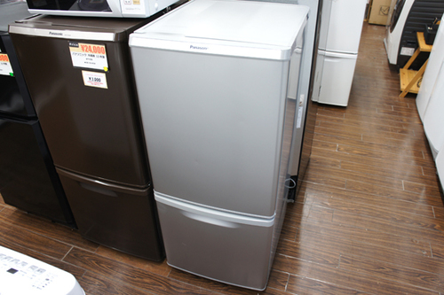 パナソニック 2ドア冷蔵庫 NR-B145W-S 2012年製 品 138L - 北海道の家電