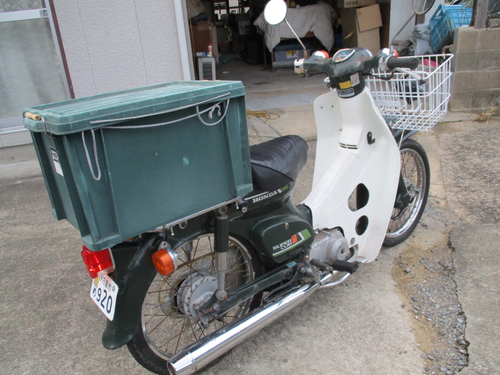 売り切れ 新聞配達実動車 スーパーカブc50 キロ 引取限定 Kaz 伊万里のホンダの中古あげます 譲ります ジモティーで不用品の処分