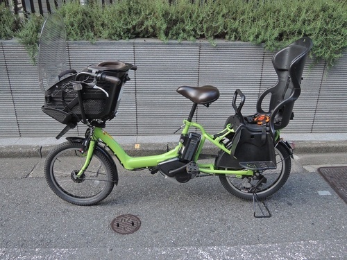 子乗せ電動自転車 2015年モデル 幼児2人同乗可