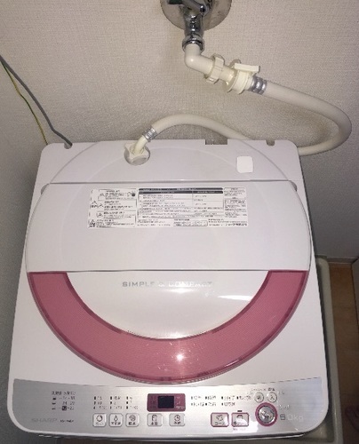 2015年製 洗濯機 洗濯 SHARP 家電 6kg