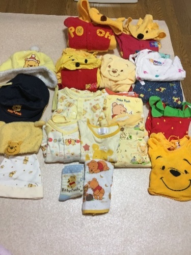 お取引完了 プーさんベビー用品セット 服飾系 ひなたんママ 京都の子供用品の中古あげます 譲ります ジモティーで不用品の処分