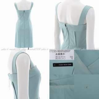 美品】フォクシーFOXEY NEW YORK タックデザインキャミワンピース 38