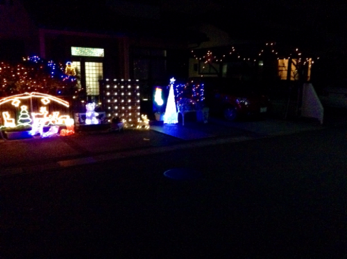 中古クリスマス用電飾、LEDイルミネーション多数