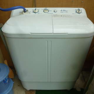 【交渉中】　ハイアール　２槽式洗濯機　４Kg用　洗濯のみ可