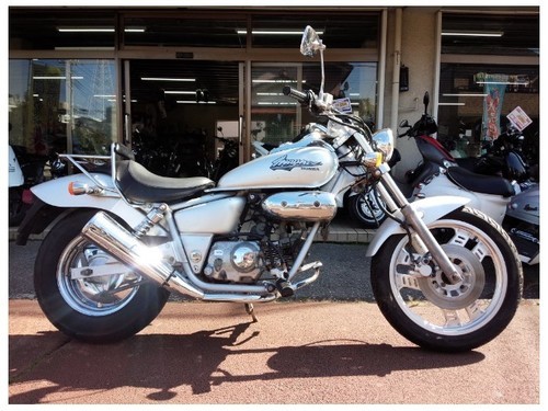 ご成約ありがとうございます。 NO.1081 マグナ50 (MAGNA) 4サイクル ギヤ車 キャリア付き フルノーマル ☆彡