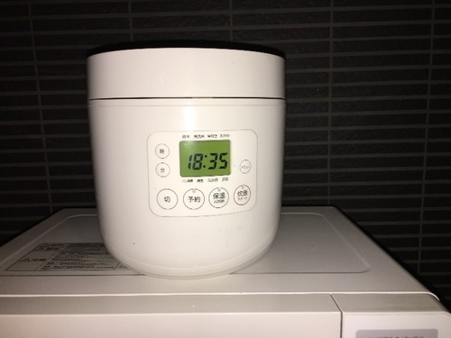 可愛い 無印良品 炊飯器 3合炊き