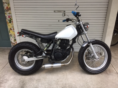 成約しました TW200 DG07J 後期　パールホワイト　13万円