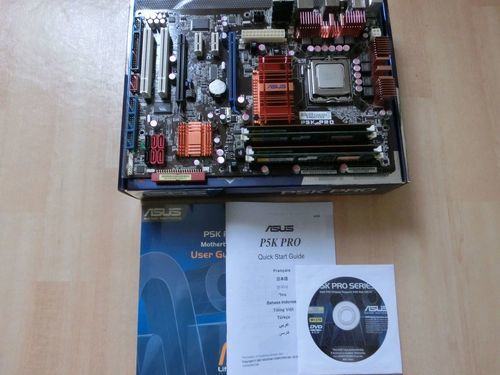 【完売しました】 ASUS P5K PRO LGA775 P35 Core2 Duo E8500 3.16GHz 4GB
