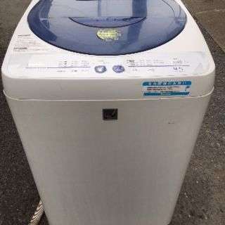 送料込み　シャープ　イオンコート　Ag+リンス　イオン給水　除菌　防臭　4.5kg 室内干し　倍速　ガンコ　ドライ　時間予約　毛布　槽洗浄　送風　機能付き洗濯機