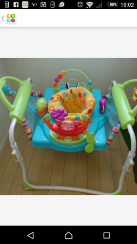 フィッシャープライス ジャンパルー 2way あんよ