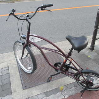 ♪Ｓｏｌｄ　Ｏｕｔ！！ジモティー特価♪　希少品前輪２４インチ・後輪16インチ　ダルマ型自転車　新大阪　サイクルキッズ