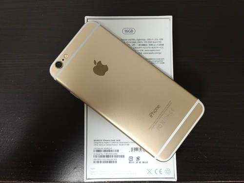 Apple - iphone6 64gb softbank ゴールド Apple iPhone 6s 16GB