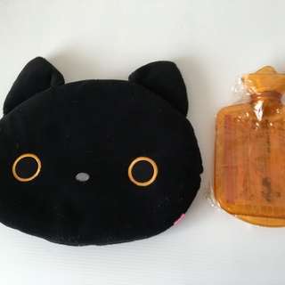 黒猫湯たんぽ