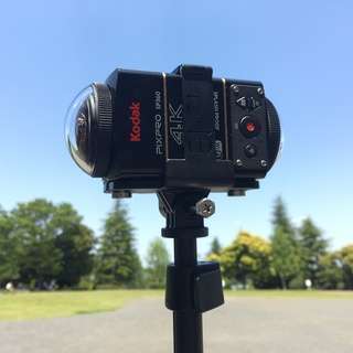 【VR撮影】2個 Kodak PIXPRO SP360 4K +...