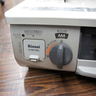 リンナイ LPガス用 ガステーブル DCM01BEL 16年製 中古品