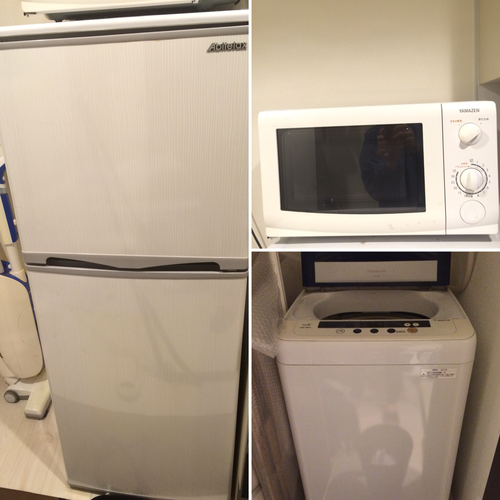 洗濯機+冷蔵庫+電子レンジ