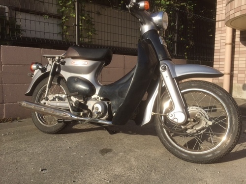 ホンダ　リトルカブ　シルバー　4サイクル　鹿児島市