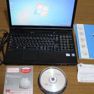 すぐ使えるノートパソコン　FUJITSU　LIFEBOOK　AH...