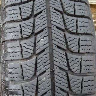 ミシュランスタッドレスタイヤ175-65-15&アルミホイール4穴　チェーン付