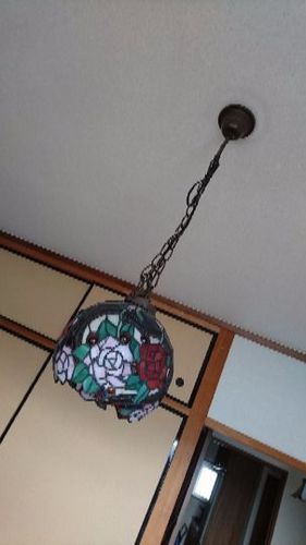 ステンドグラスランプ代理
