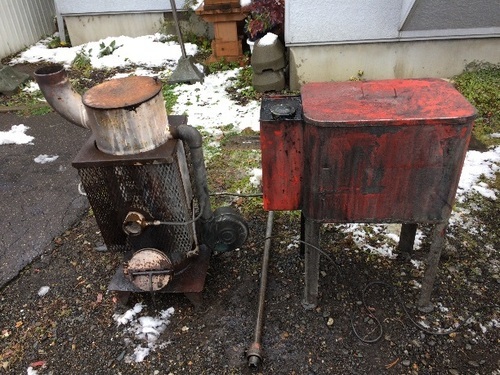 廃油ストーブ 廃油ヒーター 廃油タンクセット