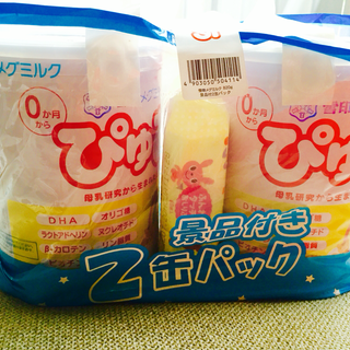 粉ミルク ピュア×2缶＋お尻ふきセット