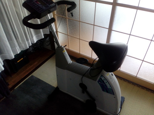 トレーニングジムでも使われる本格派エアロバイク EZー１０１
