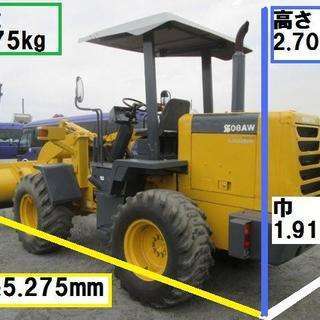 コマツ　WA80-3 ホイルローダー　0.9ｍ3　AT　キャノピー