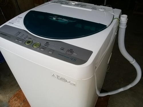 SHARP 全自動洗濯機　４．５ｋｇ