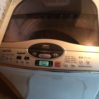 洗濯機　SANYO ASW-ZR700(W)