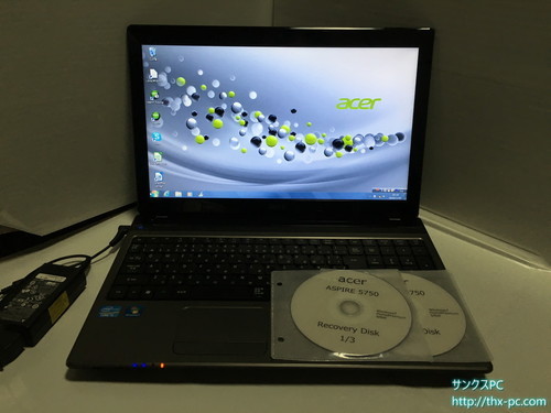 ノートパソコン Acer AS5750-H54E/K　No.1
