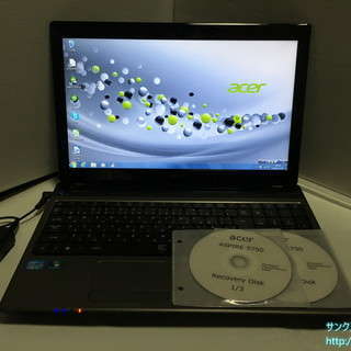 ノートパソコン Acer AS5750-H54E/K　No.1