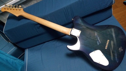 決まりました］エレキギター テレキャスター パシフィカ YAMAHA シースルー