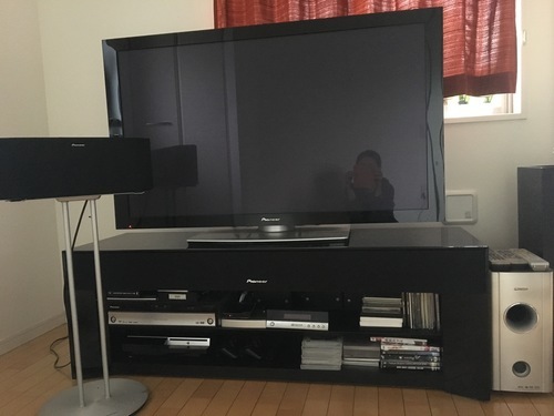 50インチテレビ●5.1ｃｈホームシアターサウンドシステム●スピーカラックシステムテレビ台●DVDレコーダーのセット