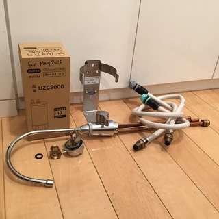 浄水器クリンスイuzc2000と蛇口一式（カートリッジ付き）