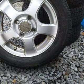 ほぼ新品スタットレス/アルミホイル付き