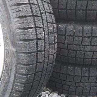 ほぼ新品スタットレス/アルミホイル付き