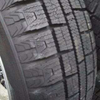 ほぼ新品スタットレス/アルミホイル付き