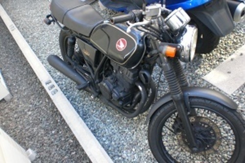 HONDA　GB250　クラブマン　自家塗装マッドブラック　低走行　機関好調