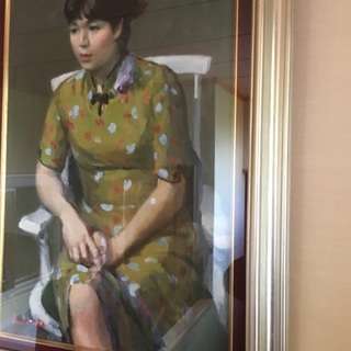 七尾市の日展作家、八野田博先生の絵