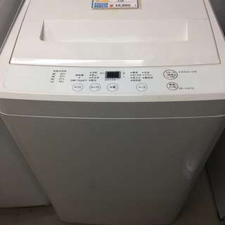 期間限定販売 無印良品　ASW-MJ45 4.5K 洗濯機201...