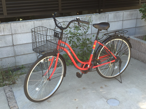 赤い自転車 elc.or.jp